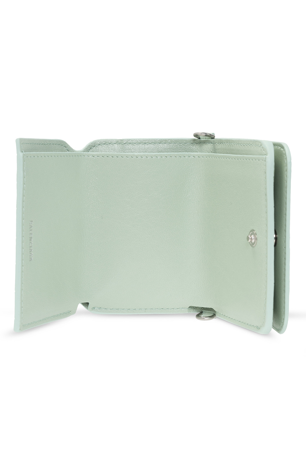 Balenciaga green wallet online